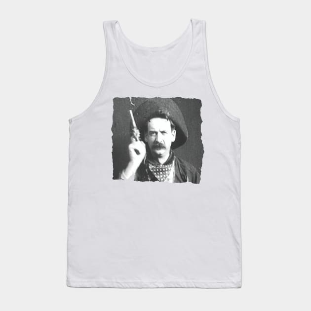 Great Train Robbery (1903) Justus D. Barnes Tank Top by J. Rufus T-Shirtery